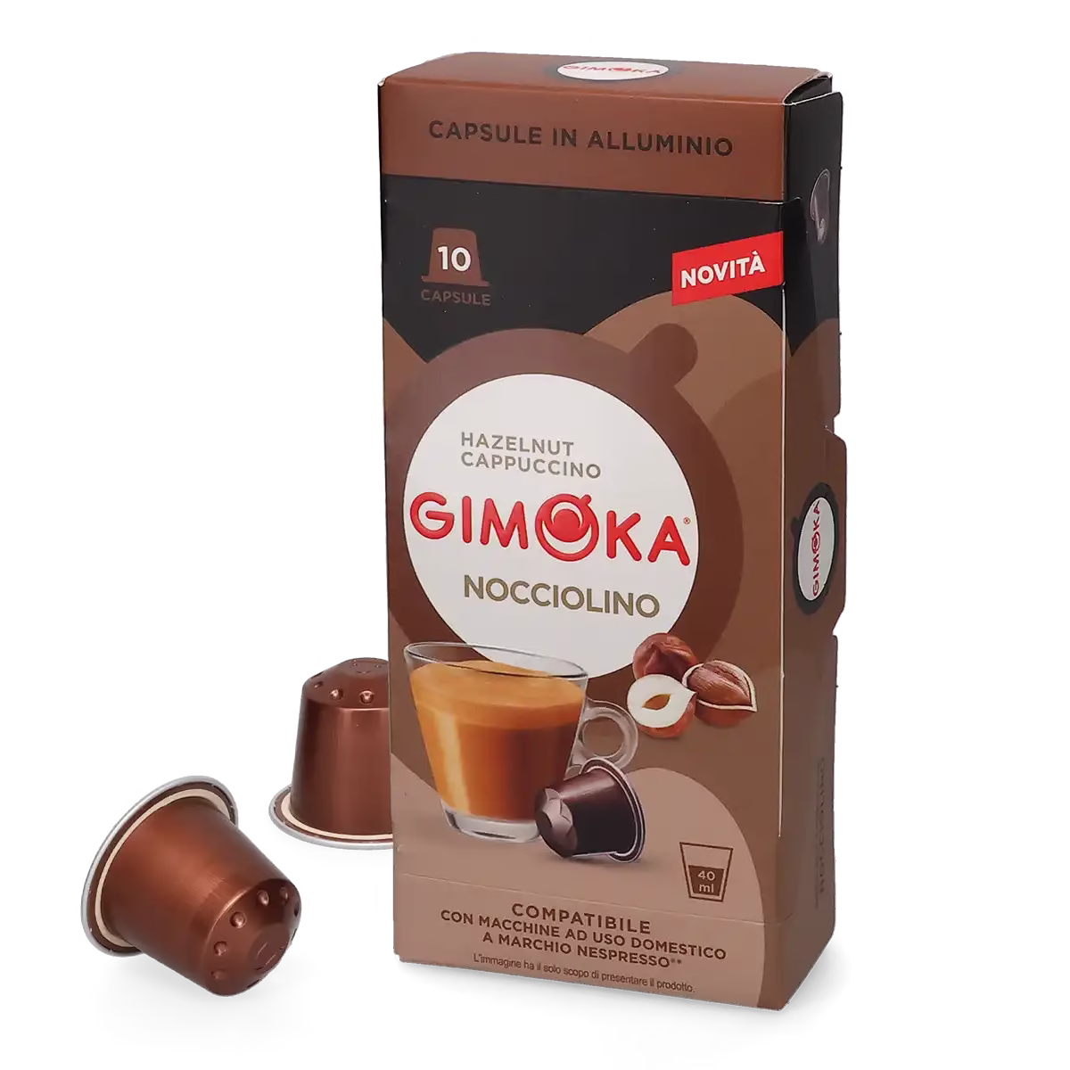 Hazelnut - Gimoka 10 pods for Nespresso®