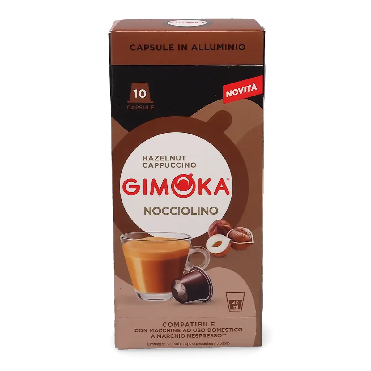 Hazelnut - Gimoka 10 pods for Nespresso® - Image 2