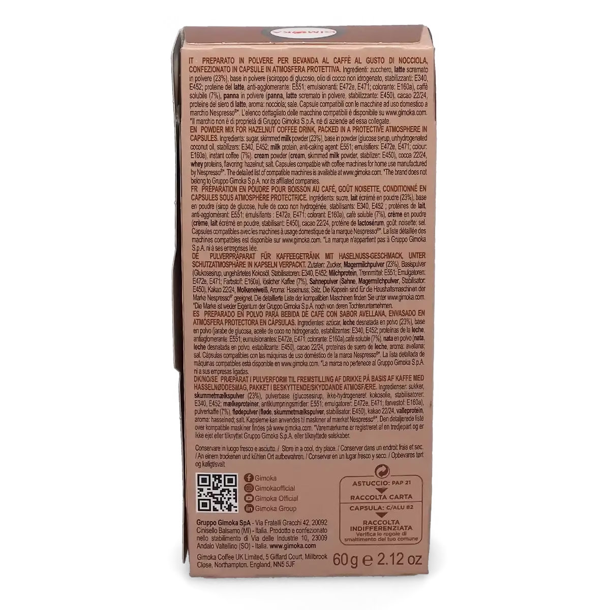 Hazelnut - Gimoka 10 pods for Nespresso® - Image 4