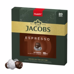 Jacobs Espresso 10 Intenso 20 pods for Nespresso®