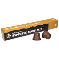 Espresso Hazelnut - Premium 10 pods for Nespresso®