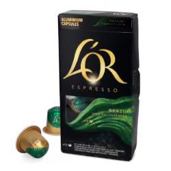 Espresso Brazil - L'OR 10 pods for Nespresso®