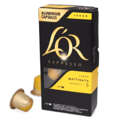 L'OR Lungo Mattinata 10 pods for Nespresso®