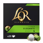 L'OR Lungo Elegante 20 pods for Nespresso®