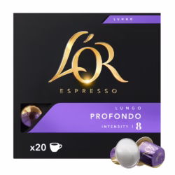 L'OR Lungo Profondo 20 pods for Nespresso®