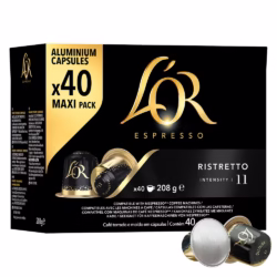 L'OR Ristretto 40 pods for Nespresso®