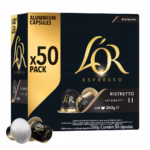 Ristretto - L'OR 50 pods for Nespresso®