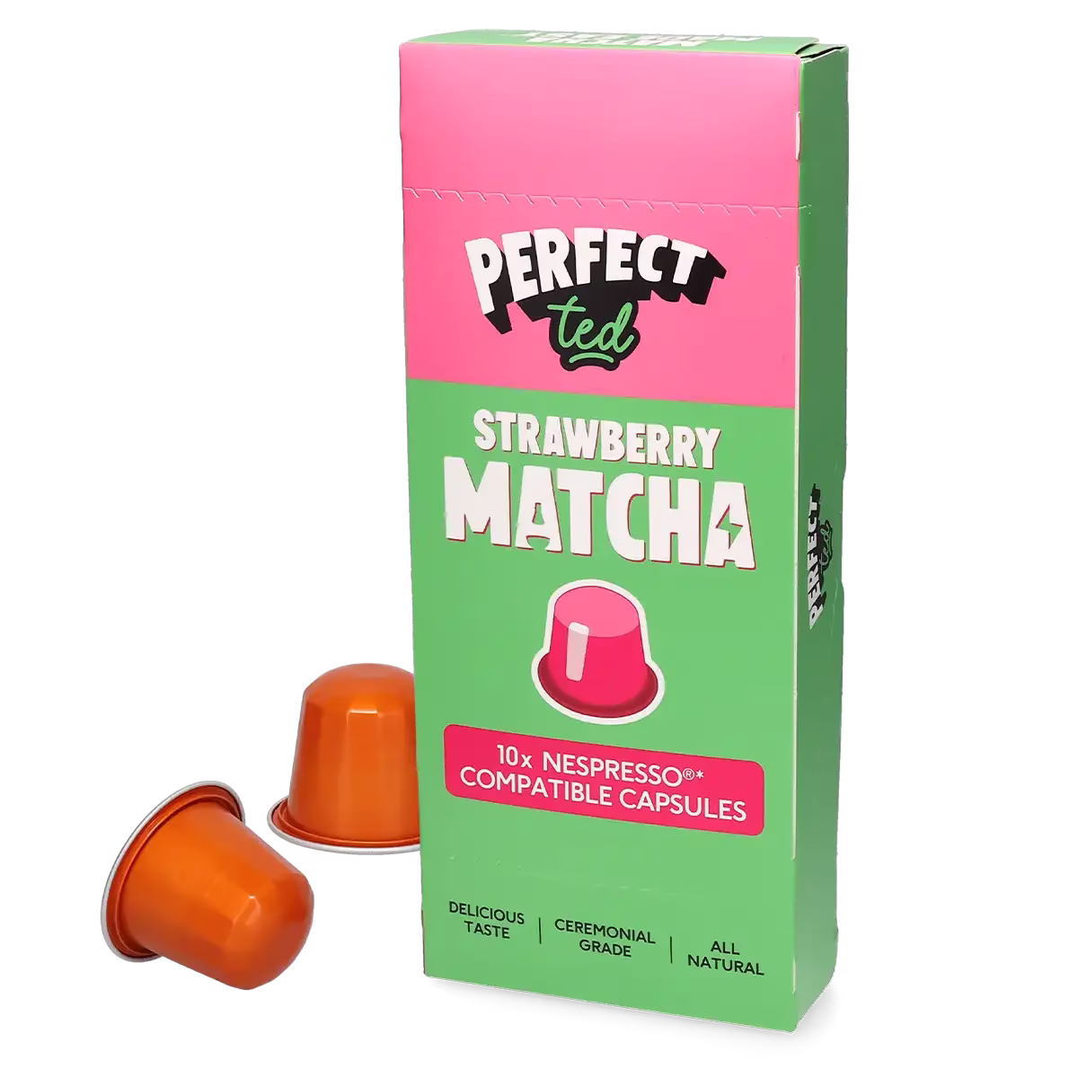 Strawberry Matcha 10 pods for Nespresso®