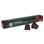 Italian Style Roast Espresso Starbucks by Nespresso® 10 pods