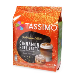 Cinnamon Roll Latte - Tassimo 8 pods for Tassimo