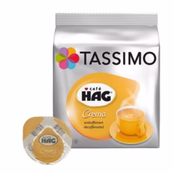 Hag Café Hag Crema Decaffeinated 16 pods for Tassimo