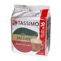 Jacobs Café au Lait 16 pods for Tassimo