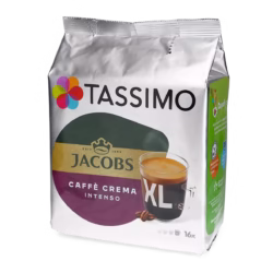Jacobs XL Intenso Caffé Crema 16 pods for Tassimo