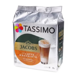 Jacobs Caramel Latte Macchiato 16 pods for Tassimo