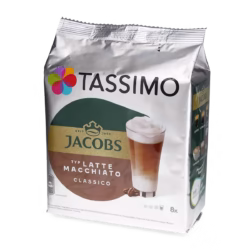 Jacobs Latte Macchiato Classico 16 pods for Tassimo
