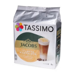Jacobs Vanilla Latte Macchiato 16 pods for Tassimo