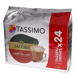 Jacobs Café Au Lait 24 pods for Tassimo
