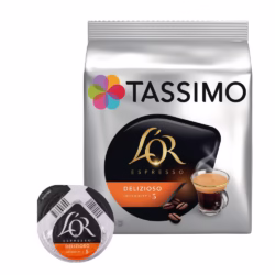 L'OR Delizioso 16 pods for Tassimo