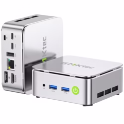 GMKtec Ryzen 5 Mini PC 3500U((4C/8T 3.7Ghz) G10 Desktop PC Computer, 16G DDR4 RAM 512GB PCle3.0x4 SSD, WiFi 5, USB3.2, USB-C, BT 5.0, DP, HDMI,Mini Computer