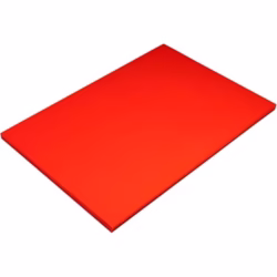 Hawksbill Bright Red Paper 80 GSM A4 – 100 Sheet Pack of Premium Paper for Copier Use Printing at Office & Home