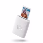 INSTAX mini LINK2 mini film format portable smartphone instant photo printer, multiple templates, Clay White