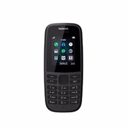 Nokia 105 (4th Edition) all carriers 1.77 Inch UK SIM Free Feature Phone (Single SIM) ? Black