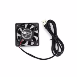 JZK 60x60x15 mm DC 5V USB Mini Cooling Fan With Wires, 6015 Small Silent 60mm, USB 3D Printer, 6cm Brushless DC 5V