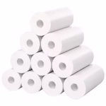 10 Rolls Kids Instant Camera Refill Print Paper,57x 25 Thermal Paper Compatible with Most Kids Camera Instant Print/Mini Printer,2.2 Inch BPA Free Photo Paper