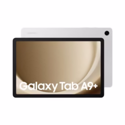 Samsung Galaxy Tab A9+ Android Tablet, 64GB Storage, Large Display, 3D Sound, Silver, 3 Year Samsung Extended Warranty (UK Version)
