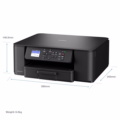 Brother DCP-J1313DW Wireless, A4 Inkjet Printer|all-in-one (Print/Copy/Scan)|Wi-Fi/USB 2.0|A4|2-Sided Print|Photos|Inks|UK Plug - Image 3