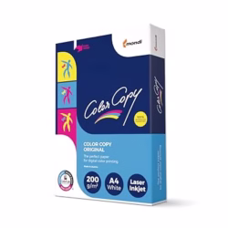 Color Copy A4 Paper - 200gsm, 1 Pack of 250 sheets, White