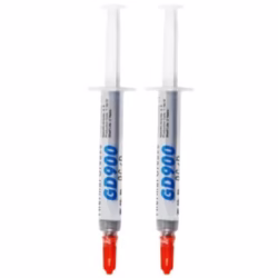 2PCS Thermal Paste for CPU,CPU Paste Thermal,High-Performance Thermal Plaster,Heatsink Paste for IC/CPU/All Coolers,Thermal Grease with High Thermal Conductivity,Thermal Compound Paste Heatsink(3g)