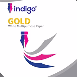 Indigo® A3 White Multipurpose Copier Paper – 80GSM, 100 Sheets | Inkjet, Laser & Copier Printer Compatible | Smooth A3 Paper for Office, School & Creative Use