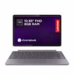 Lenovo IdeaPad Chromebook Duet | 11 Inch FHD+ 1200p Laptop | MediaTek Kompanio 838 | 8GB RAM | 128GB eMMC | Chrome OS | Luna Grey USI Pen 2 | Folio Stand + Folio Keyboard