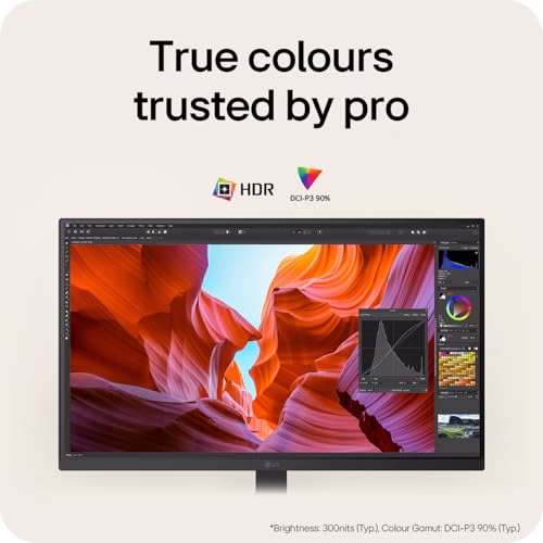 LG UltraFine Monitor 27U730A-B - 4K UHD IPS 27 inch, 60Hz, 5ms GtG, HDR10, Home/Office Display, Eye Care features, Built-in Speakers, HDMI, DisplayPort, USB-C with 90W PD, Black - Image 3
