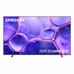 Samsung 65 Inches U8000F, Crystal Processor 4K, 4K Upscaling, Q-Symphony, Knox Security, Metal Stream Design, 2025