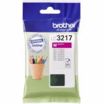 Brother LC-3217M Inkjet Cartridge, Magenta, Single Pack, Standard Yield, Includes 1 x Inkjet Cartridge, Brother Genuine Supplies