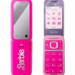 HMD Barbie Pink Mobile Flip Phone. Unlocked