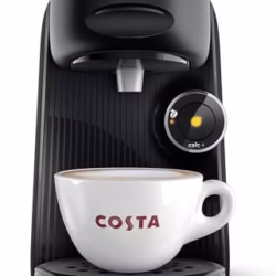 Tassimo by Bosch Finesse Friendly Pod Coffee Machine in Black TAS162EGB with INTELLIBREW and IntensityBoost, Compatible with 50 Different Beverages