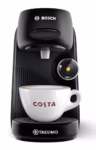 Tassimo by Bosch Finesse Friendly Pod Coffee Machine in Black TAS162EGB with INTELLIBREW and IntensityBoost, Compatible with 50 Different Beverages