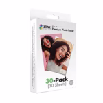 Zink 2"x3" Premium Photo Paper (30 Pack) Compatible with Polaroid Snap, Snap Touch, Zip and Mint Cameras and Printers ZINKPZ2X330