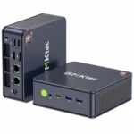 GMKtec AMD Ryzen 7 Mini PC W-11 Pro 7730U(Schlagen Sie Ryzen 7 5825U) (8 C/16 T4,50 GHz), M5 Ultra Dual LAN 2.5G Mini Computer, 16GB DDR4 RAM+512GB PCIe-SSD, WiFi 6, USB 3.2, USB-C, BT 5.2, DP, HDMI
