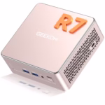 GEEKOM [3-Year Coverage] A5 Mini PC Windows 11 Pro, with AMD Ryzen 7 5825U (Beat N95/N97, Up to 4.5GHz), 16GB High-Speed RAM & 512GB PCIe NVMe SSD, Vega 8 Graphics/8K Quad Display/WiFi 6/BT 5.2