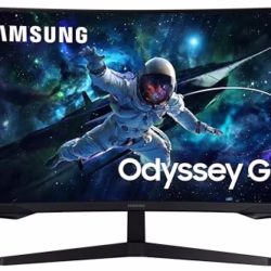 Samsung Odyssey G5 LS27CG552EUXXU 27" Gaming Monitor - QHD 2560x1440, 1000R Curved, 165Hz, 1ms, HDR10