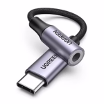 UGREEN USB C to 3.5mm Jack DAC Hi-Fi Stereo Audio Type C Aux Headphone Adapter Compatible with iPhone 17 Pro Max/16/15 Galaxy S25 Ultra S24 S23 A55 A56 2025 iPad Air/Pro/Mini Pixel 10/9 (Silver)