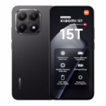 XIAOMI 15T, Smartphone 12+256GB, 6.83" 120Hz Eye-care Display, MediaTek Dimensity 8400-Ultra, 50MP Leica Summilux Optical Lens, 5500mAh, Black, Charger Not Included,2-years warranty
