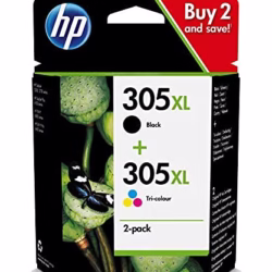 HP 6ZA94AE 305XL High Yield Black Tri-Colour Original Ink Cartridge Set