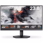 KOORUI G2411P 24 Inch Gaming Monitor, 200Hz, Fast IPS, HDR 400, Full-HD 1080P, 1ms, Adaptive Sync, VESA Mountable, HDMI/DP, Low Blue Light, 99% SRGB
