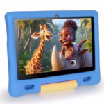 10 Inch Kids Tablet, Android 14, Octa Core Processor, 16GB RAM, 128GB ROM, 1TB TF, 5000mAh Battery, WiFi, Bluetooth, Type-C, 8+5MP Dual Camera (Blue)