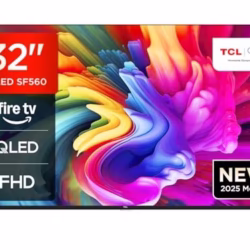 TCL 32SF560-UK 32 Inches Full HD QLED Direct LED Smart TV with Fire TV, Alexa Voice Control, Vivid Colour & Enhanced Brightness